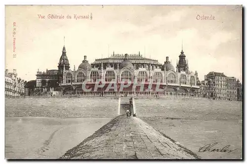 Ansichtskarte AK Belgique Ostende Le Kursaal