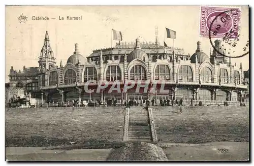 Cartes postales Belgique Ostende Le Kursaal