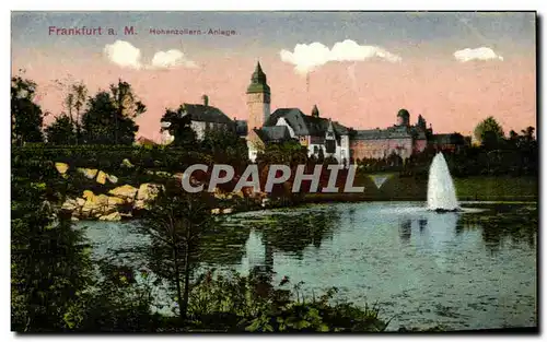 Cartes postales Frankfurt Hohenzollern Anlage