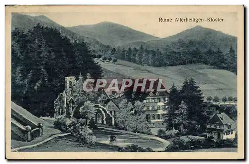 Cartes postales Ruine Allerheiligen Kloster
