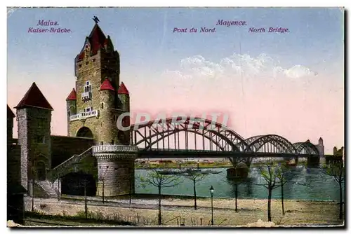 Cartes postales Mainz Kaiser Brucke