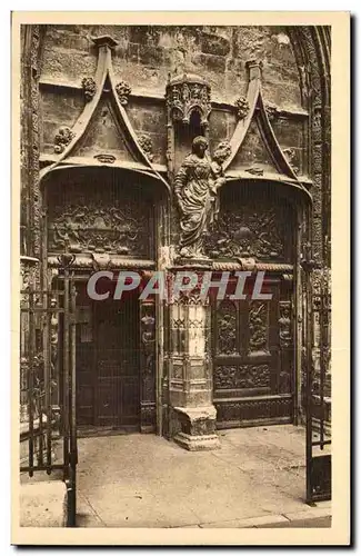 Cartes postales Avignon Portail de l&#39eglise Saint Pierre