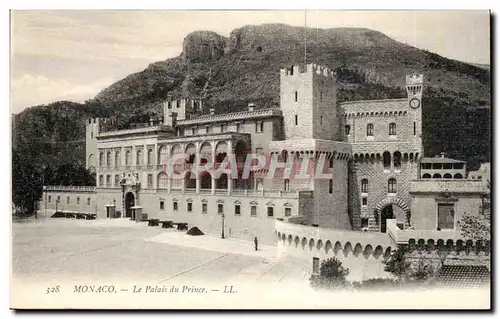 Ansichtskarte AK Monte Carlo Monaco Le palais du Prince