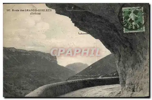 Cartes postales Route des grands goulets