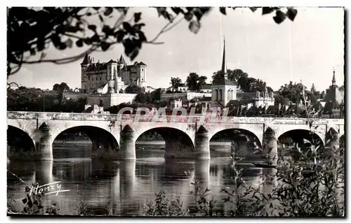 Cartes postales moderne Saumur La Loire et son chateau