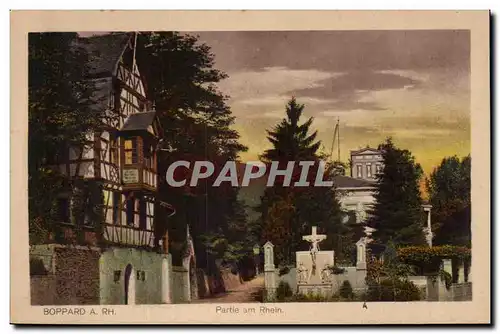 Cartes postales Boppard Partie am Rhein