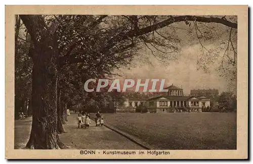 Ansichtskarte AK Bonn Kunstmuseum im Hofgarten