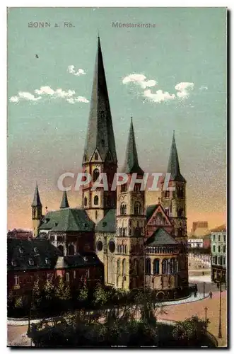 Cartes postales Bonn Munsterkirche