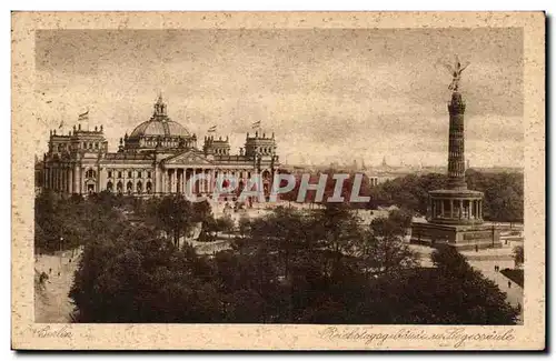Cartes postales Berlin Reichstagsgebaute