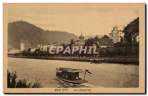 Cartes postales Bad Ems Am Lahnufer