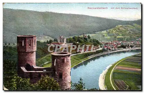 Cartes postales Neckarsteinach mit dem Schwalbennest