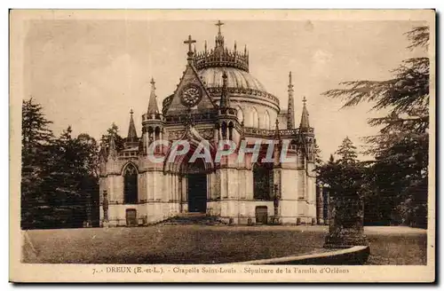 Ansichtskarte AK Dreux Chapelle Saint Louis Sepulture de la famille d&#39Orleans