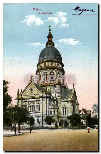 Cartes postales Mainz Christuskirche