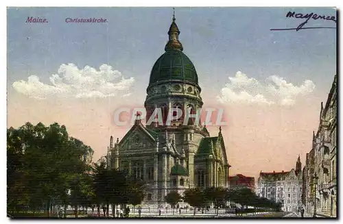 Cartes postales Mainz Christuskirche