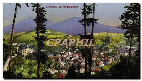 Cartes postales Lichtental bei Baden Baden
