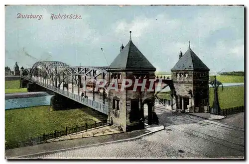 Cartes postales Duisburg Ruhrbrucke