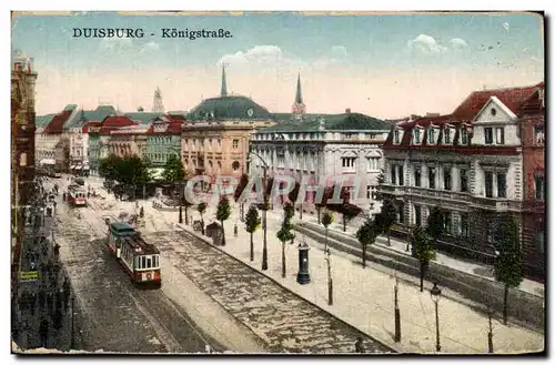 Cartes postales Duisburg Konigstasse