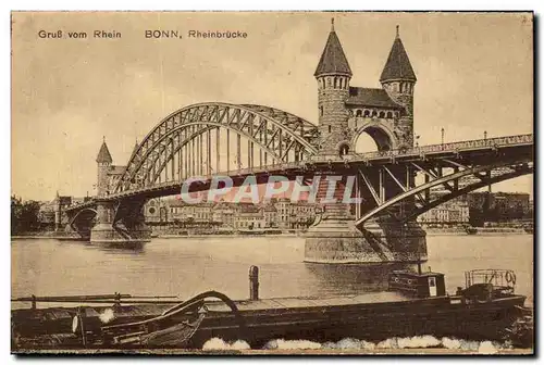 Cartes postales Bonn Rheinbrucke