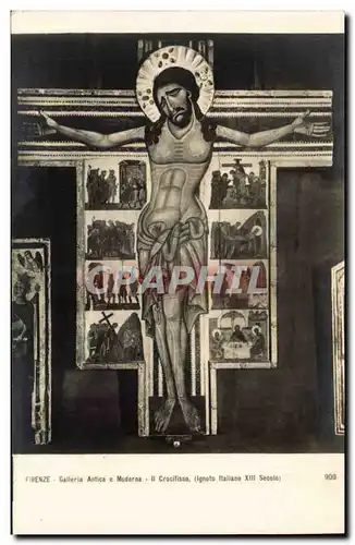 Cartes postales Firenzz Galleria Antica e Moderna Il Crocifisso