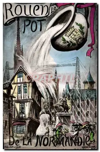 Cartes postales Rouen Pot de la Normandie