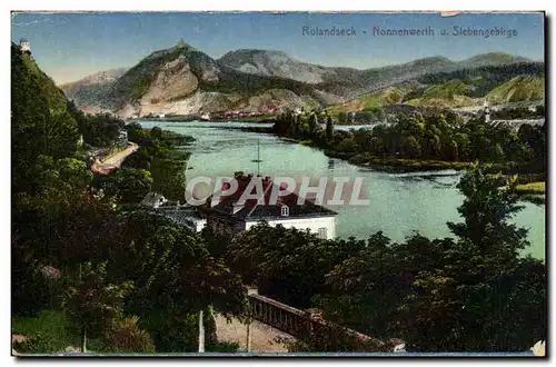 Cartes postales Rolandseck Nonnenwerth u Siebengebrge