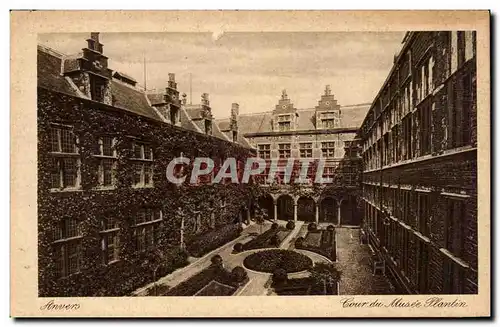 Cartes postales Belgique Anvers Cour du musee Plantin