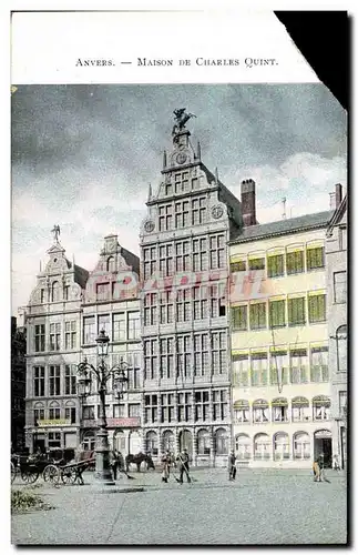 Ansichtskarte AK Belgique Anvers Maison de Charles Quint