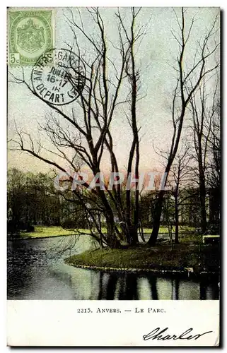 Cartes postales Belgique Anvers Le parc
