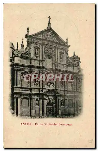 Cartes postales Belgique Anvers Eglise St Charles Boromeus