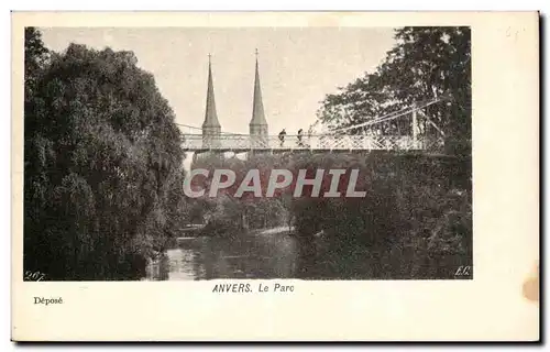 Cartes postales Belgique Anvers Le parc