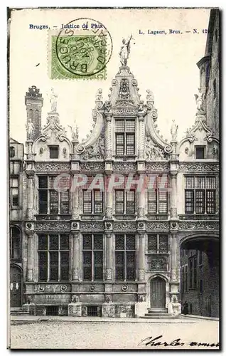 Cartes postales Bruges Justice de paix