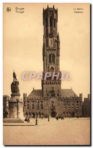 Cartes postales Belgique Bruges Le beffroi