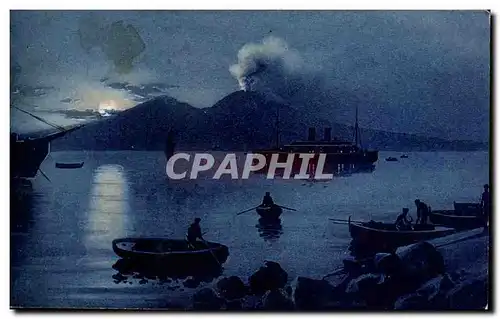 Cartes postales Italie Italia Napoli Il Vesuvio vista