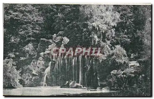 Ansichtskarte AK Paris Bois de Boulogne La cascade