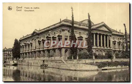 Cartes postales Gand Palais de justice