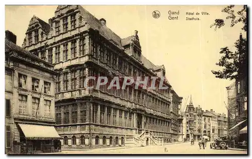 Cartes postales Gand Hotel de ville