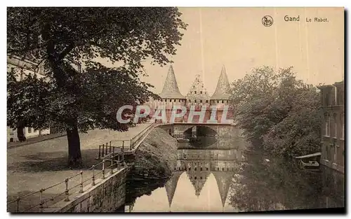 Cartes postales Gand Le Rabot