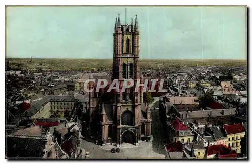 Cartes postales Gand Eglise Saint Bavon