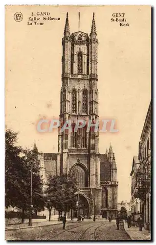 Cartes postales Belgique Gand Eglise Saint Bavon