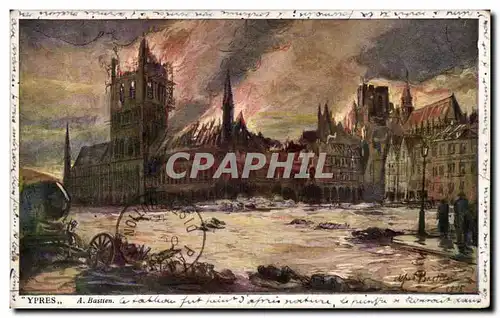 Cartes postales Belgique Ypres Ruines