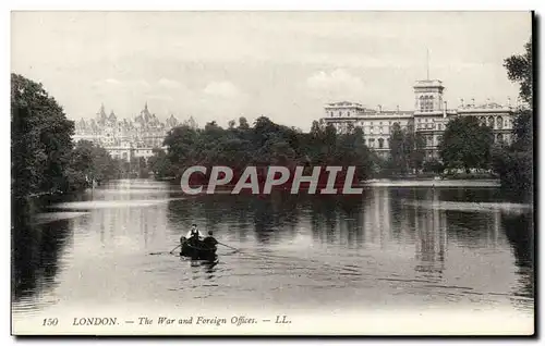 Ansichtskarte AK Great Britain London The war and foreign offices