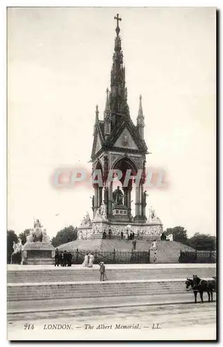 Ansichtskarte AK Great Britain London The Albert Memorial