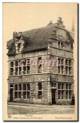 Ansichtskarte AK Belgique Tournai Maison Tournaisienne du 18eme