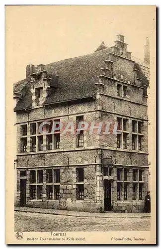Cartes postales Belgique Tournai Maison Tournaisienne du 18eme