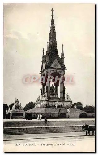 Ansichtskarte AK Great Britain Londres London The Albert memorial