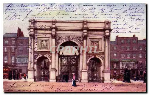 Cartes postales Great Britain Londres London The marble arch