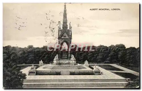 Ansichtskarte AK Great Britain London Londres Albert Memorial