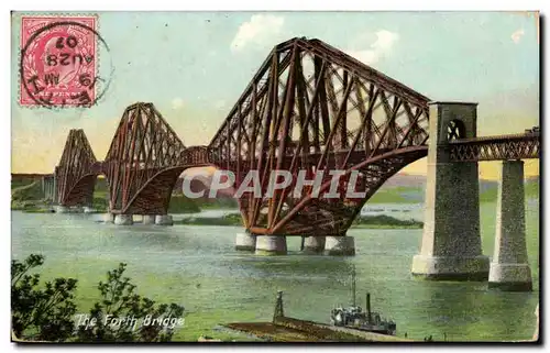 Cartes postales Great Britain The Forth bridge