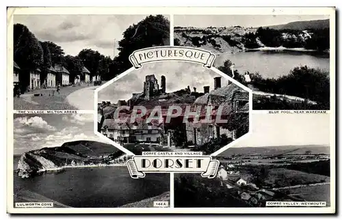 Moderne Karte Great Britain Dorset