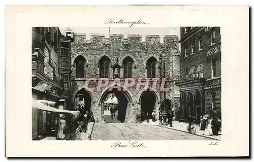 Cartes postales Great Britain Southampton Bar gate